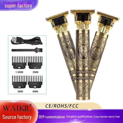 Машинка для стрижки волос Retro Buddha Dragon & Phoenix с зарядкой от USB T9 - электрическая машинка для стрижки и подравнивания