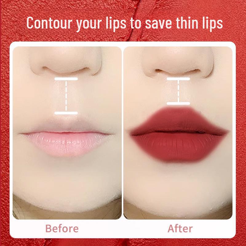 Lamei La Soft Mist Matte Lip Liner 927: Silky, Three-Dimensional, Long-Lasting, Fade-Resistant for Beginners.