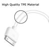 iPhone 4s Cable USB Sync and Charging Cable for iPhone 4 4s 3G 3GS iPad 1 2 3 iPod Touch Nano 30 Pin Charger Cord Dock Adapter Data 3.3 Feet (White)