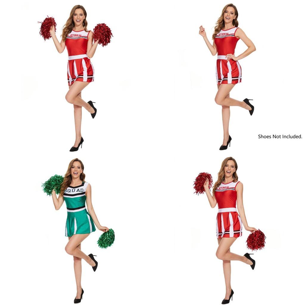 Sexy Cheerleading Uniform For Halloween Cosplay And Sports Events