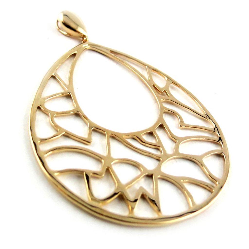 Les Trésors De Lily [K9522] - Gold Plated 'Choreography' Pendant