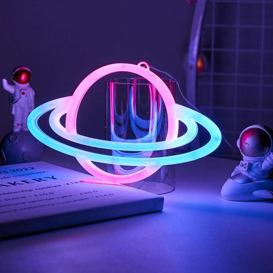 LED shaped lamp, double-sided neon light, letter light string, proposal and confession decoration light, night light