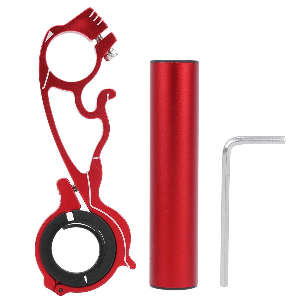 Многофункциональный кронштейн-удлинитель руля велосипеда, трубка из алюминиевого сплава 10 см для фары