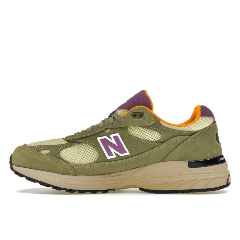 Кроссовки унисекс Teddy Santis x New Balance 993 Made in USA Olive Leaf Maize Зеленые U993OL