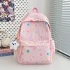 Новый высококачественный, свежий и милый, цветной рюкзак со звездами, рюкзак большой вместимости для старшеклассника