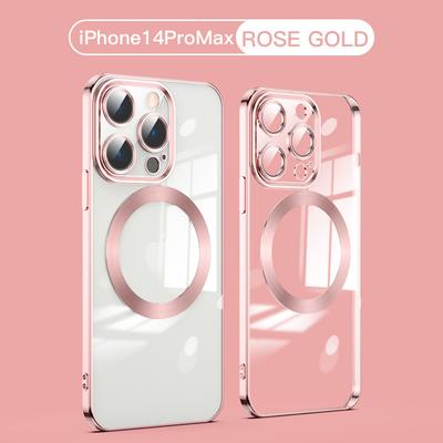 Модный магнитный чехол для 14 Magsafe, прозрачный чехол для IPhone 14, 13, 12, 11 Pro Max 14 Plus, прозрачный мягкий силиконовый чехол для беспроводной зарядки
