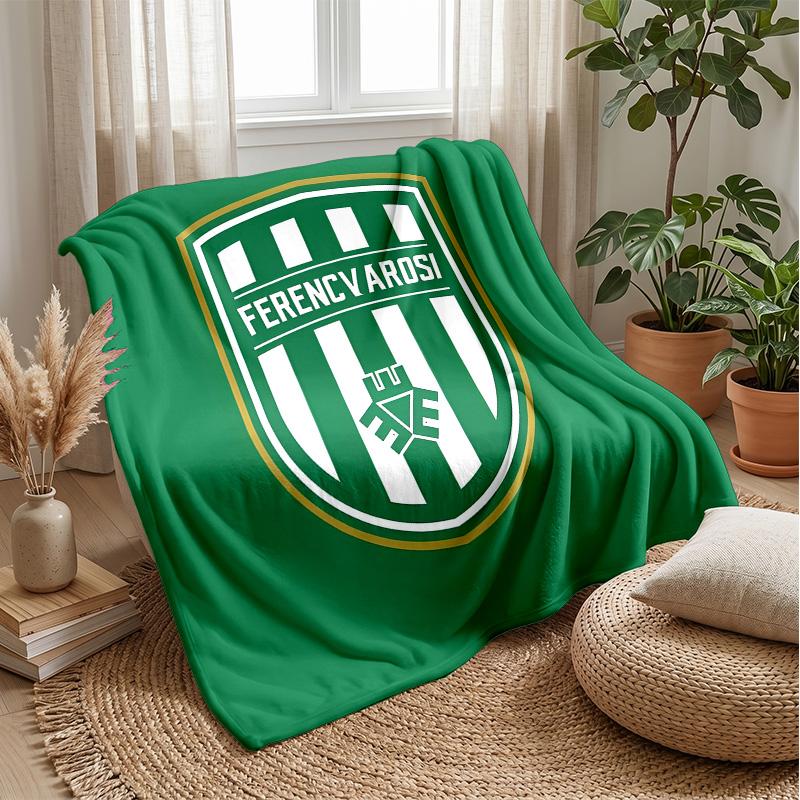Ferencvaros Theme blanket Soft Flannel Fleece Blanket Warm Lightweight Throw Blanket for Home Sofa Bed
