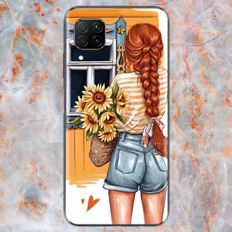 Девочка Мальчик Модный Детский Чехол Для Huawei Mate 40 30 20 20X 10 RS P Smart 2021 2020 ZS Pro Plus Lite 2019 Телефон Чехол