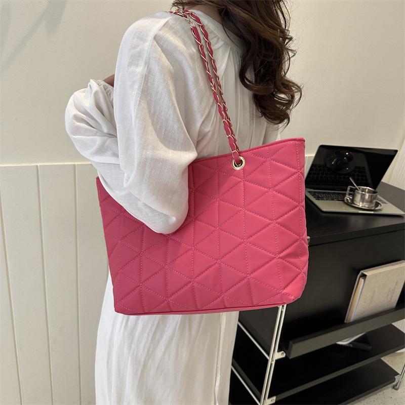 Ретро персонализированная сумка-тоут на цепочке летняя новая сумка женская модная простая сумка через плечо повседневная сумочка