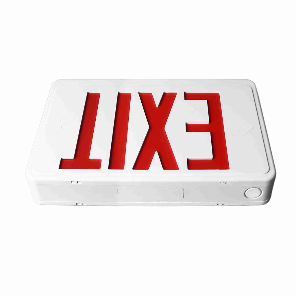 Светодиодный аварийный указатель выхода Профессиональная степень защиты IP30 Долговечный светодиодный указатель выхода красного цвета для бизнеса AC85‑265V