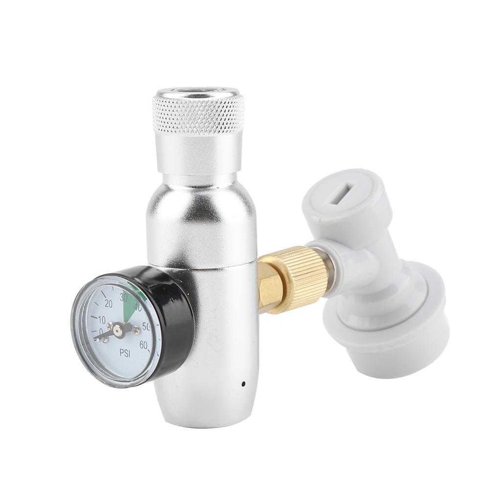 Homebrew CO2 16g Регулятор Зарядный Комплект Газ Отключение Домашний Кегератор Разливного Пива