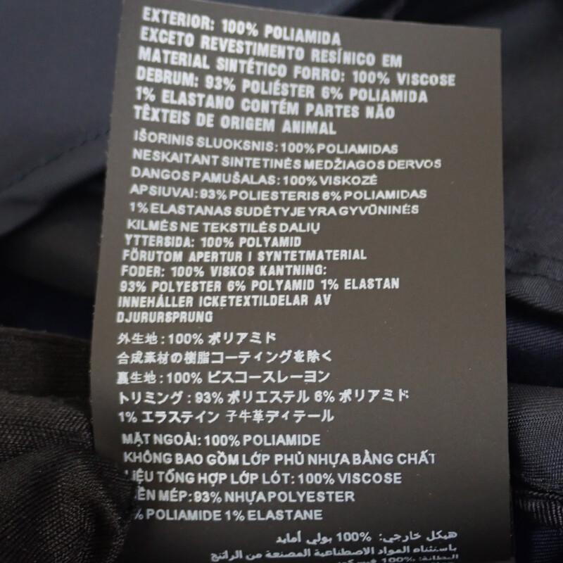 Prada SGH039_R121_I18 48 Nylon Jacket Navy Nylon Mens