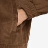 Nike Air Solid Color Corduroy Full-Zip Stand Collar Jacket Women Jacket Brown DQ6929-259