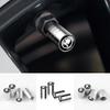 4pcs Car Styling Wheel Tire Valve Air Stem Cap Cover Decoration For Skoda S Kodiaq Fabia Kamiq Karoq Octavia 3 A5 A7 Rapid Scala BB777