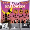 Celebrate Halloween Art Tapestry Wall Hanging Home Decor Tapestry Room Living Room Dorm Wall Decor Backdrop Cloth