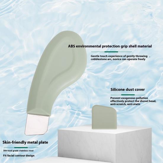 Силиконовый скребок для лица для глубокой очистки, удобный для путешествий, скраб для кожи, шпатель для лица, инструмент для удаления черных точек на носу для мужчин и женщин