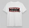 Men's Soft Classic T-Shirt Trust No One Zipper Tee Short Oversize Cotton White