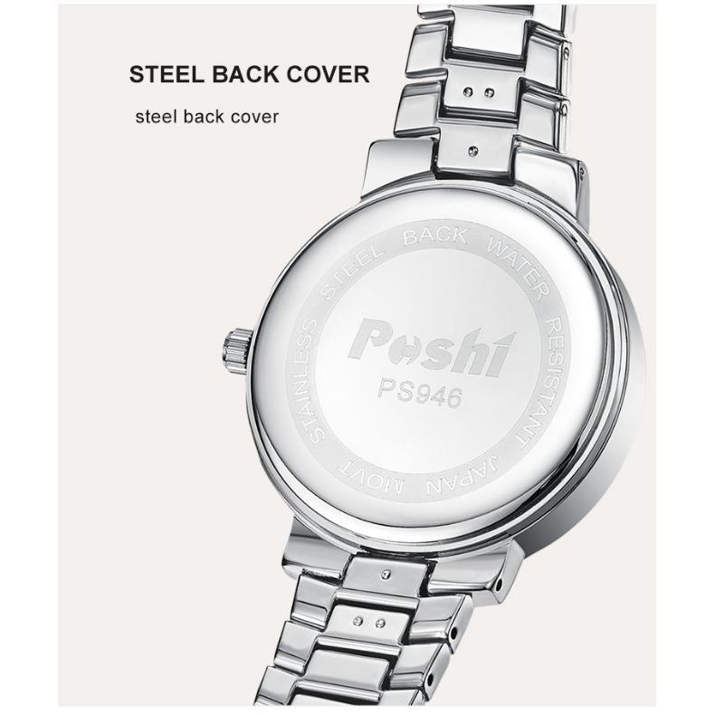 POSHI Star Series Нишевые кварцевые часы Легкие роскошные модные часы в стиле ретро Женские часы