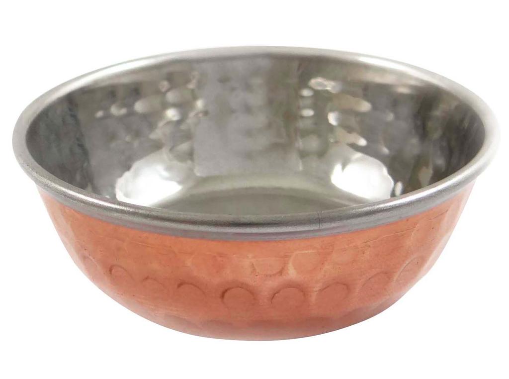 Набор из 2 сервировочных медных мисок Katoris Indian Food Utensils Посуда