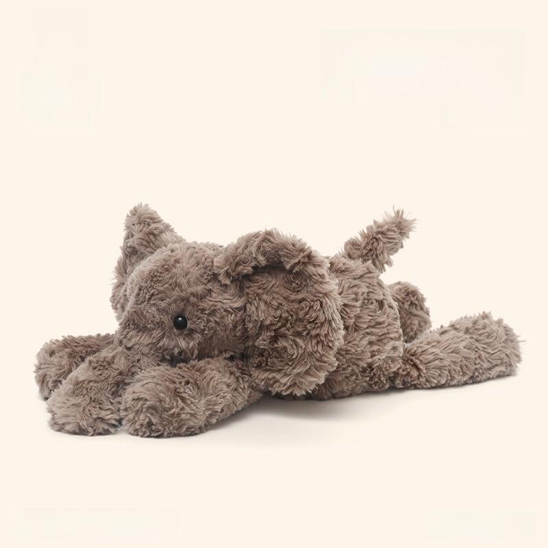 Jimny Dog Plushie Soft Animal Doll With Polyester Fiber For Kids Bedroom Decor