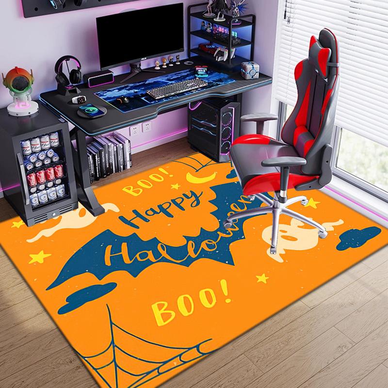 1PC Halloween theme Rug - home decoration Carpet For Living Room Bedroom Flooring Computer Chair Area Rug