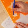 DIY Рукоделие Пластиковый Пакет Сетка Прочная 33x50 см Сумка Холщовая Листы Черный Белый Сетчатая Ткань