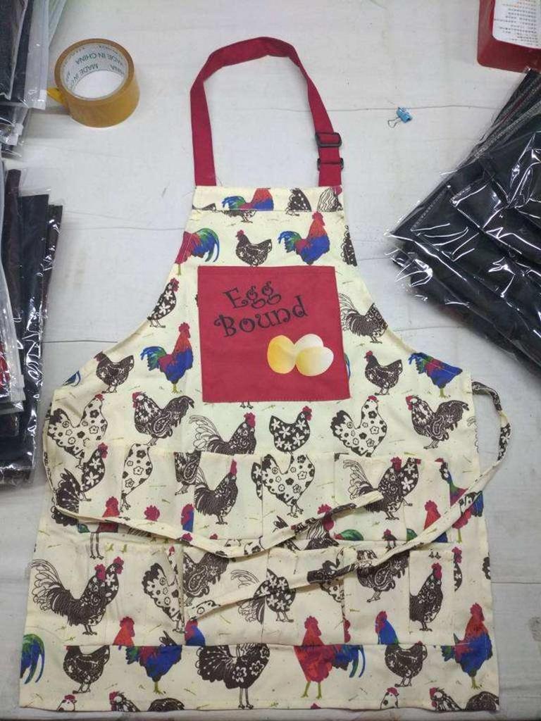 Canvas Egg Collecting Apron: Half-Body, Multi-Pocket Design for Adults and Children