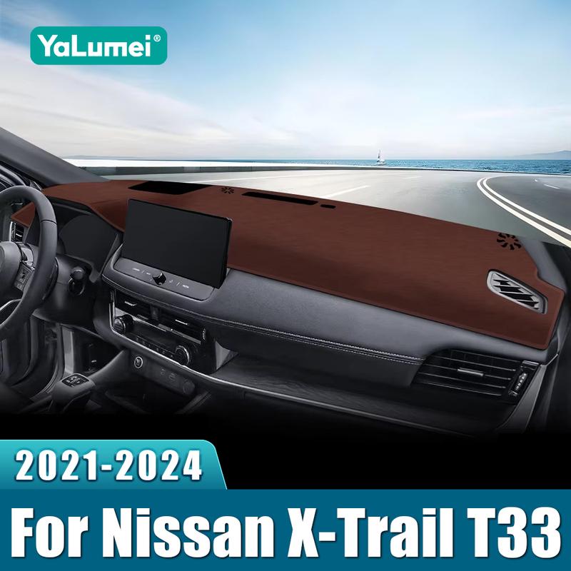 Для Nissan X-Trail Xtrail T33 2024 e-POWER Накладка на панель приборов Коврик на панель Защита от солнца Нескользящая подкладка Аксессуары для интерьера