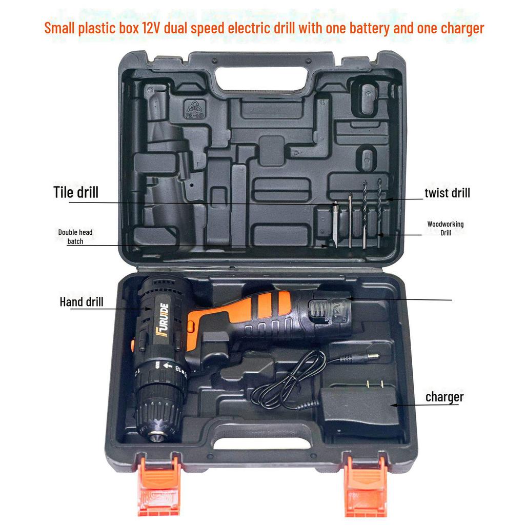 Портативный многофункциональный набор инструментов: Комплект для электрики, деревообработки и ремонта с ящиком для инструментов