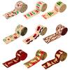 1PC For Cake Gift Wrapping For Hairbows Christmas Tree Fabric Ribbon Crafts Party Decoration
