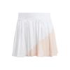 SS23 Color Block Tennis Pleated Skirt Women Skirt White IA7038