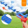 Airplane Launcher Toys Throwing Foam Plane Ejection Aircraft Launcher Catapult Plane Outdoor Sports Flying Toy For Children Gift