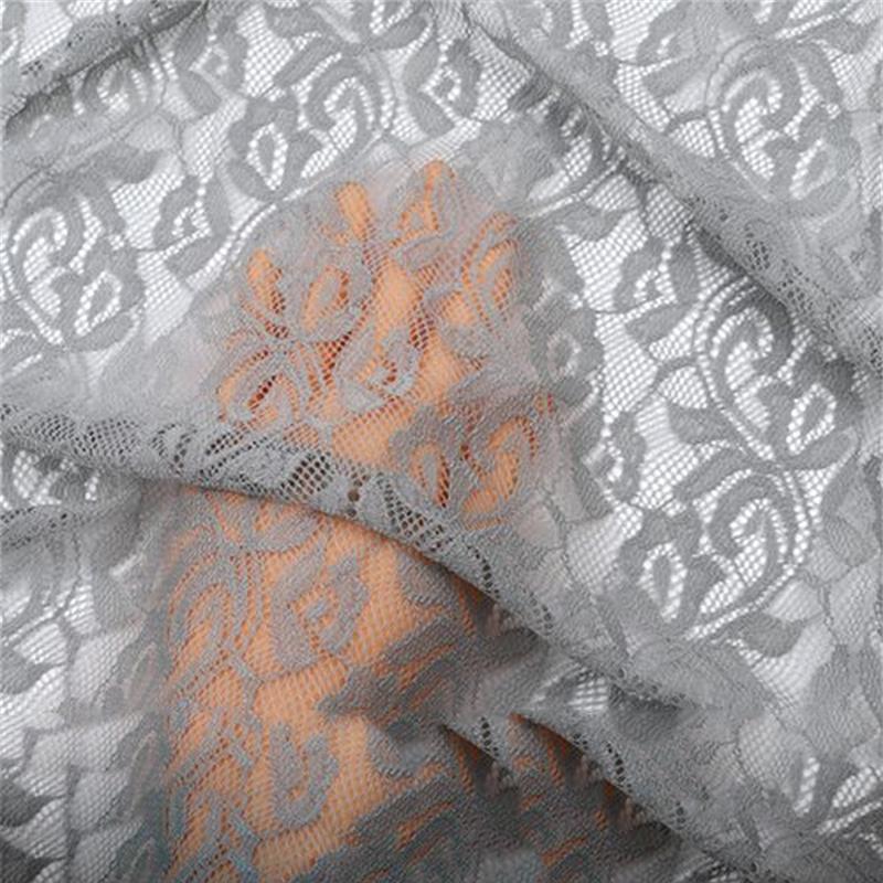 Базовая рубашка Одежда Ткань Бегония Ткань Кружево