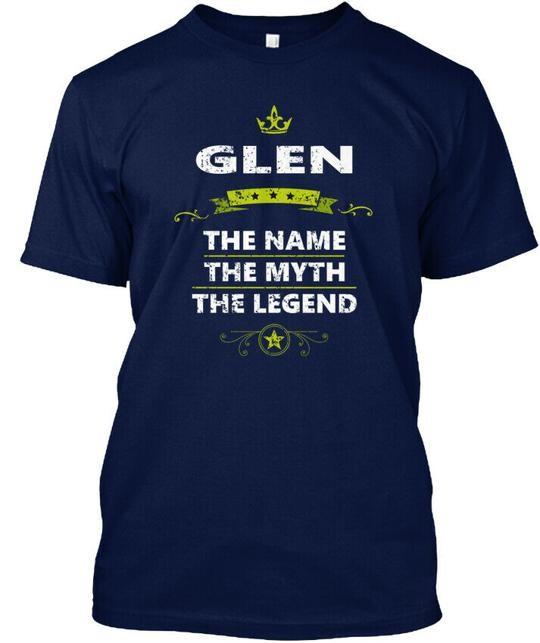 Glen T-Shirt Made in the USA Size S to 5XL