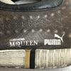 Puma X Alexander McQueen редкая коллаборация кожаные кроссовки 27.0 коричневые(ИСПОЛЬЗОВАЛ)