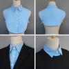 One  Blend False Collar Made of Oxford Fabric, Comfortable and Breathable, Practical, Versatile for Ladies, Available In M