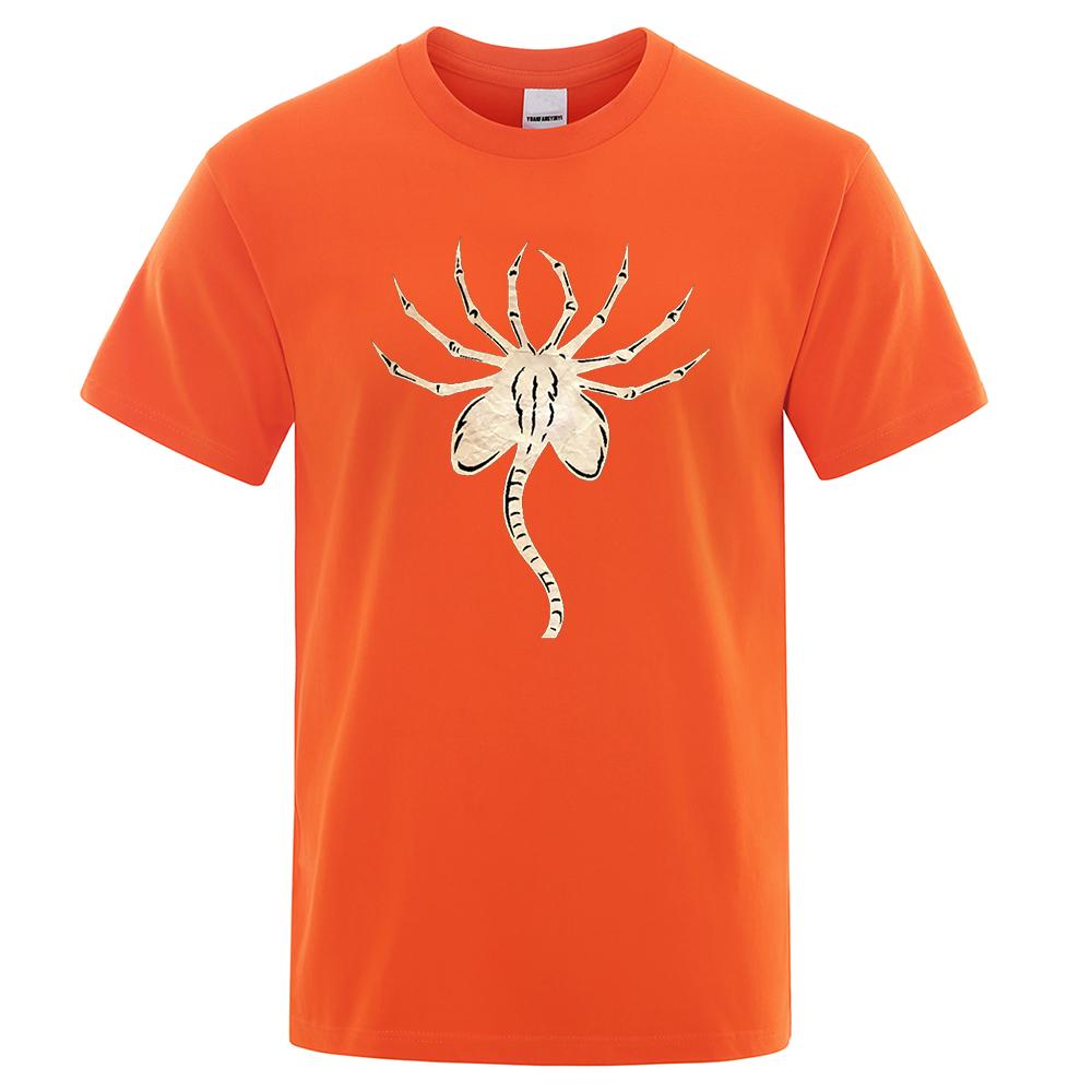 Смешные футболки Alien Man, модные свободные брендовые футболки, летние дышащие удобные хлопковые футболки с коротким рукавом, одежда