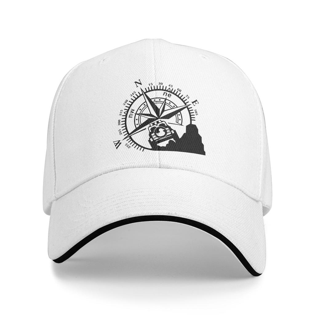 Custom Classic Unisex Adventure Mountain Bike Compass Baseball Cap Adult Adjustable Dad Hat Unisex WoUnisex Sports Snapback Hats