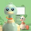 Игрушки для малышей, обучающие лазанию, 1 шт., игрушки для утенка, тянущие назад автомобиль, инерционное скольжение, обучающие ползанию, милые детские игрушки