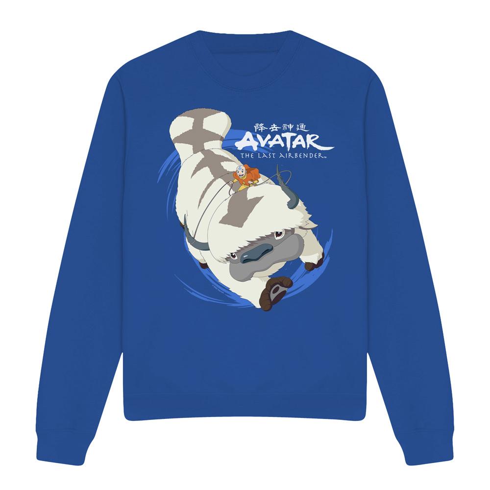 Avatar: The Last Airbender Unisex Adult In Flight Appa Sweatshirt
