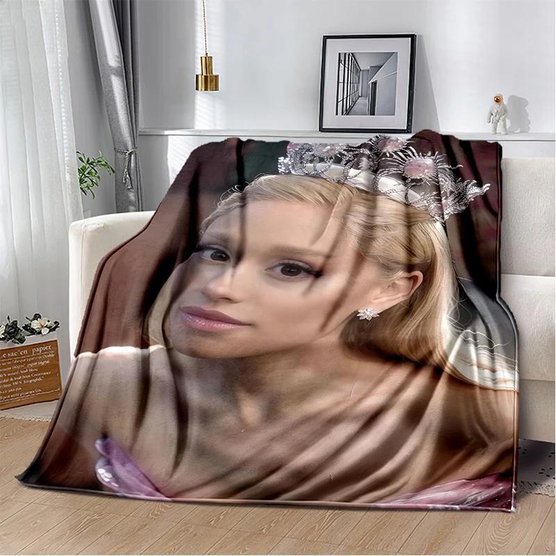 3D Музыкальный мультфильм Глинда Злая Мультфильм Мягкое Плюшевое Одеяло, Фланелевое Одеяло Плед для Гостиной Спальни Кровати Дивана Покрытие
