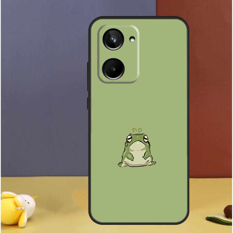 Cute Green Frog For Realme 15 Pro GT7 10 11 12 13 14 Pro Plus C67 C65 C63 C61 C55 C53 C51 C35 C71 C75 Case