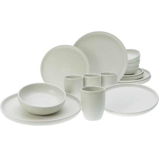 Набор для сервировки стола CreaTable Uno offwhite, 16 шт. (33066)