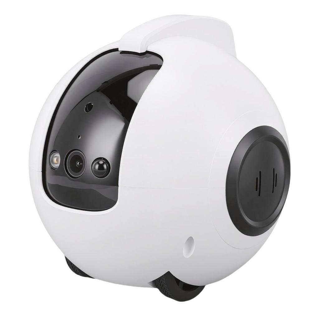 Home Camera Robot 2.5K Movable Pet Camera 4MP Indoor Security Camera Robot with   Call 2 Way Talk Video Recording