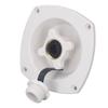 Rv Wall Mount Water Inlet Pressure Regulated City Water Entry with Quick Connector for Trailer Camper Boat White