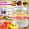 220V 350W 3/5 Layer Dried Fruit Vegetables Herb Meat Machine Household MINI Food Dehydrator Pet Meat Dehydrated