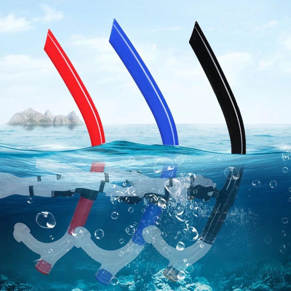 Comfortable Swimming Diving Breathing Tube Adjustable Snorkeling Diving Equipment  Swim Training