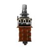 FLEOR Guitar Short Split Shaft Tone and Volume Guitar Pack of 4 A500K+B500K Push-Pull Pots, 18-Spline Potentiometers,