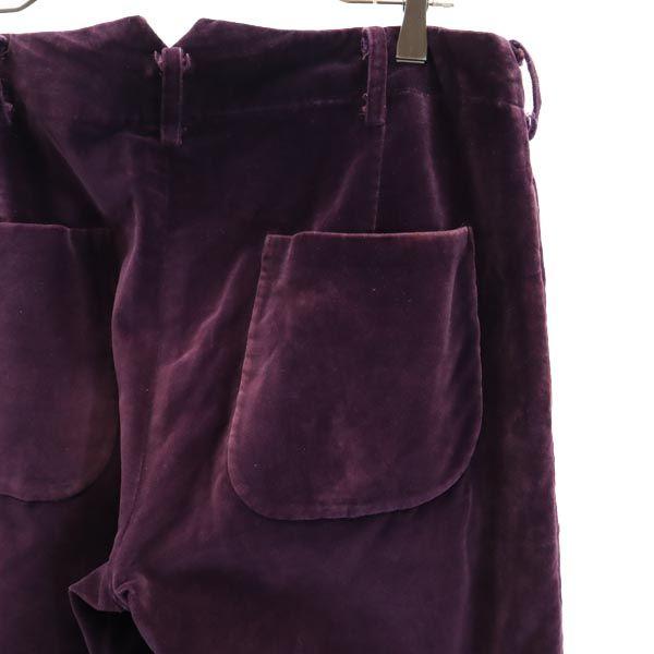 Needles Сделано в Японии бархатные длинные брюки S фиолетовые Nepenthes мужские б/у