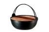 Ikenaga Iron Works Living with Iron Nanbu Iron Kappo Круглый горшок IH Совместимый 27 см Подарочная упаковка Технические характеристики